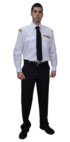 Ρουχα Εργασιας, φορμες εργασιας, στολες  της Πουκάμισο security μακρύ μανίκι (ΚΩΔ: S102)