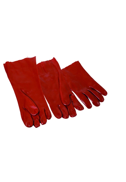 Ρουχα Εργασιας, φορμες εργασιας, στολες  της Γάντια  PVC 35cm σε συσκευασία των 10 τεμ (ΚΩΔ: 8200-111)