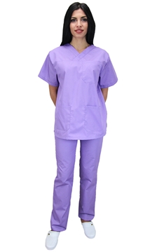 Ρουχα Εργασιας, φορμες εργασιας, στολες  της Κουστούμι νοσηλευτικό σε χρώμα λιλά (ΚΩΔ: 3Z109)