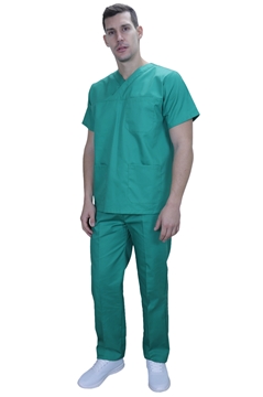 Ρουχα Εργασιας, φορμες εργασιας, στολες  της Κουστούμι ιατρικό σε χρώμα πράσινο (ΚΩΔ: 3Z110M)