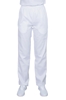Ρουχα Εργασιας, φορμες εργασιας, στολες  της Παντελόνι λευκό με λάστιχο απο ελαστικό ύφασμα (ΚΩΔ: 1T106AB)