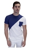 Ρουχα Εργασιας, φορμες εργασιας, στολες  της Ανδρικό t-shirt με oblique σχέδιο (ΚΩΔ: NEW005)