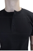 Ρουχα Εργασιας, φορμες εργασιας, στολες  της Ανδρικό t-shirt με κουμπιά στη λαιμόκοψη (ΚΩΔ: NEW001)