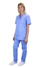 Ρουχα Εργασιας, φορμες εργασιας, στολες  της Γυναικείο κουστούμι νοσηλευτικό σε χρώμα μπορντό (ΚΩΔ: MEX029W)