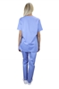 Ρουχα Εργασιας, φορμες εργασιας, στολες  της Γυναικείο κουστούμι νοσηλευτικό σε χρώμα μπορντό (ΚΩΔ: MEX029W)