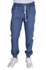 Ρουχα Εργασιας, φορμες εργασιας, στολες  της Παντελόνι τζιν με λάστιχο στην μέση & στα πόδια (ΚΩΔ: 1TL001)