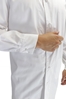 Ρουχα Εργασιας, φορμες εργασιας, στολες  της Μπλούζα εργαστηριακή με προδιαγραφές για HACCP (ΚΩΔ: 1B137)
