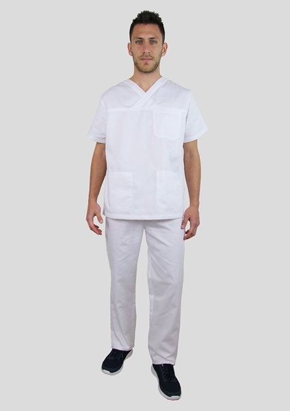 Ρουχα Εργασιας, φορμες εργασιας, στολες  της Κουστούμι νοσηλευτικό σε χρώμα λευκό (ΚΩΔ: 3Z111)