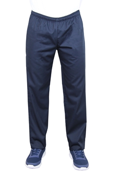 Ρουχα Εργασιας, φορμες εργασιας, στολες  της Παντελόνι με λάστιχο μπλε navy (ΚΩΔ: 1T109B)