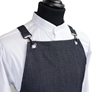 Ρουχα Εργασιας, φορμες εργασιας, στολες  της Ποδιά στήθους custom made από ύφασμα τζιν (ΚΩΔ: 1PSA095)