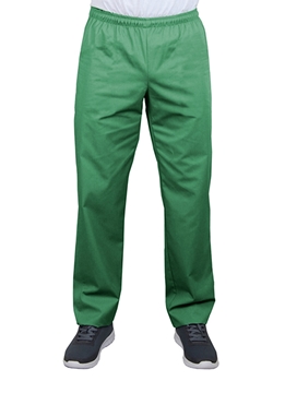 Ρουχα Εργασιας, φορμες εργασιας, στολες  της Παντελόνι με λάστιχο σε χρώμα πράσινο (ΚΩΔ: 2T103)
