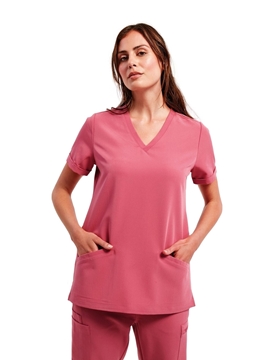 Ρουχα Εργασιας, φορμες εργασιας, στολες  της Γυναικεία ελαστική μπλούζα νοσηλευτικής (ΚΩΔ: NN310)