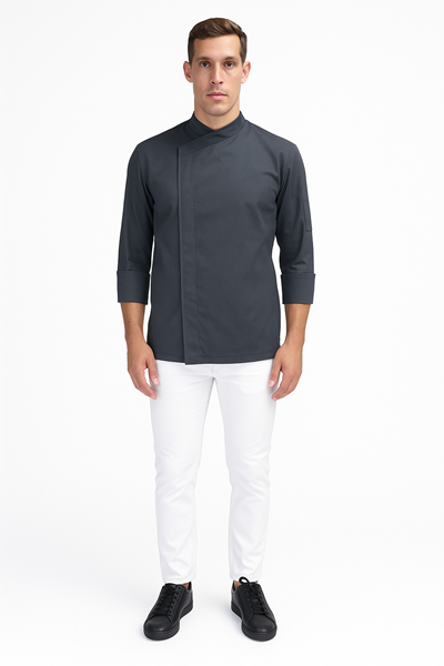 Ρουχα Εργασιας, φορμες εργασιας, στολες  της Σακάκι με ελαστική αεριζόμενη πλάτη (ΚΩΔ: 1S1142GREY)