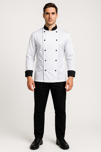 Ρουχα Εργασιας, φορμες εργασιας, στολες  της Μπλούζα Chef (ΚΩΔ: 1S1153)