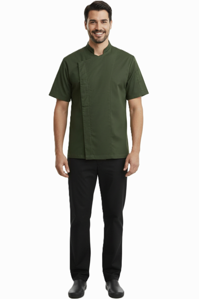 Ρουχα Εργασιας, φορμες εργασιας, στολες  της Σακάκι λαδί με ελαστικό αναπνέον ύφασμα (ΚΩΔ: PRMAG-001)