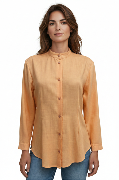 Ρουχα Εργασιας, φορμες εργασιας, στολες  της Πουκάμισο λινό Γυναικείο μακρυμάνικο (ΚΩΔ: PRPG-001)