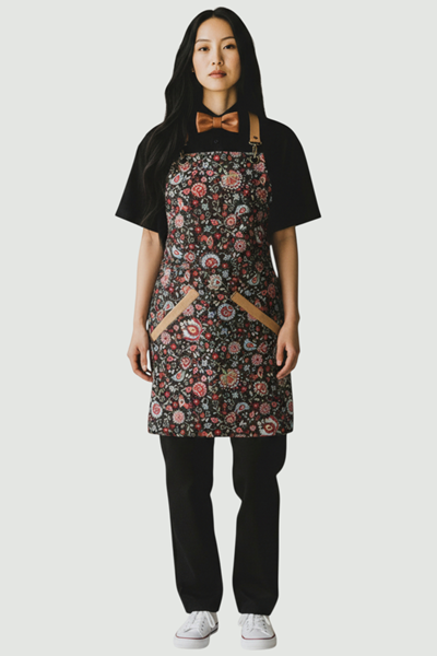 Ρουχα Εργασιας, φορμες εργασιας, στολες  της Ποδιά στήθους γυναικεία με φόδρα χιαστή (ΚΩΔ: 1PSG015)