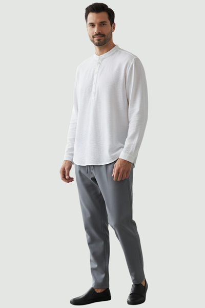 Ρουχα Εργασιας, φορμες εργασιας, στολες  της Μπλούζα LINEN look (ΚΩΔ: PRM-003)