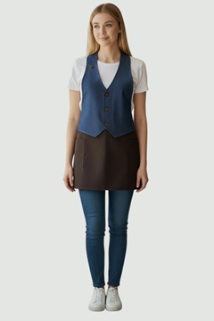 Ρουχα Εργασιας, φορμες εργασιας, στολες  της Ποδιά γιλέκο γυναικεία (ΚΩΔ: 1A111C)