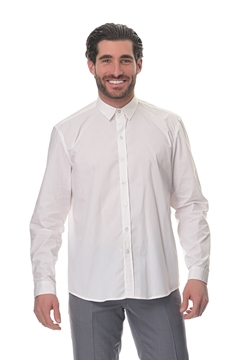 Ρουχα Εργασιας, φορμες εργασιας, στολες  της Ανδρικό μακρυμάνικο πουκάμισο από ποπλίνα 115gr (ΚΩΔ: PR203)