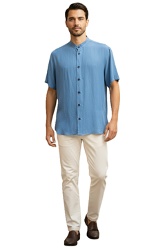 Ρουχα Εργασιας, φορμες εργασιας, στολες  της Πουκάμισο λινό/βισκόζη , (ΚΩΔ:PRS-002)