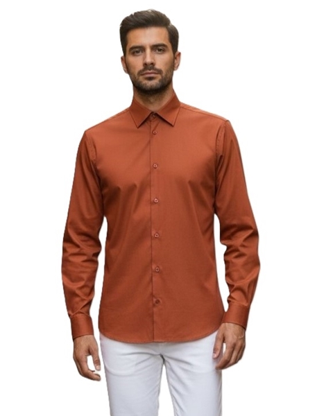 Ρουχα Εργασιας, φορμες εργασιας, στολες  της Πουκάμισο ελαστικό ανδρικό (ΚΩΔ:PRS-001)