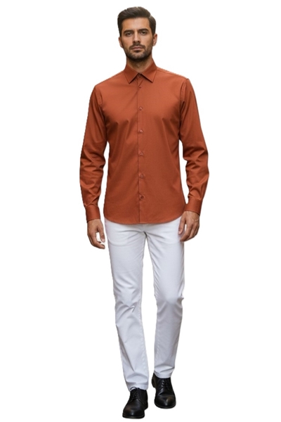 Ρουχα Εργασιας, φορμες εργασιας, στολες  της Πουκάμισο ελαστικό ανδρικό (ΚΩΔ:PRS-001)