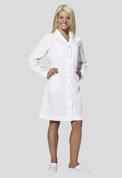 Ρουχα Εργασιας, φορμες εργασιας, στολες  της Μπλούζα γυναικεία λευκή ιατρική (ΚΩΔ: 8A103)