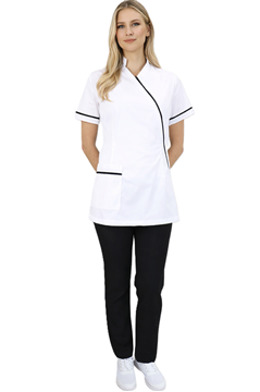 Ρουχα Εργασιας, φορμες εργασιας, στολες  της Σακάκι γυναικείο με λοξό φερμουαρ (ΚΩΔ: 1S1190)