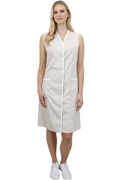 Ρουχα Εργασιας, φορμες εργασιας, στολες  της Ρόμπα γυναικεία αμάνικη (ΚΩΔ: 1B1311)