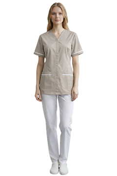 Ρουχα Εργασιας, φορμες εργασιας, στολες  της Σακάκι γυναικείο χωρίς γιακά (ΚΩΔ:PRK-003)