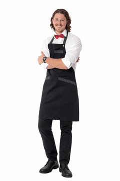 Ρουχα Εργασιας, φορμες εργασιας, στολες  της Ποδιά με ριγέ λουρί στο λαιμό VERONA (ΚΩΔ: 50-231-2)