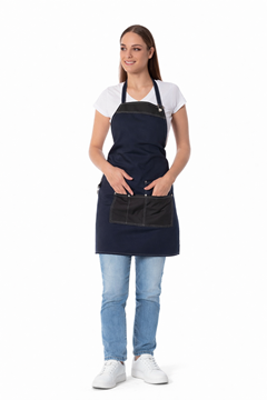 Ρουχα Εργασιας, φορμες εργασιας, στολες  της Ποδιά στήθους με τριπλή τσέπη FUERTE (ΚΩΔ: 50-205-3)