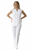 Ρουχα Εργασιας, φορμες εργασιας, στολες  της Σακάκι γυναικείο αμάνικο λευκό (ΚΩΔ: 1S145W)