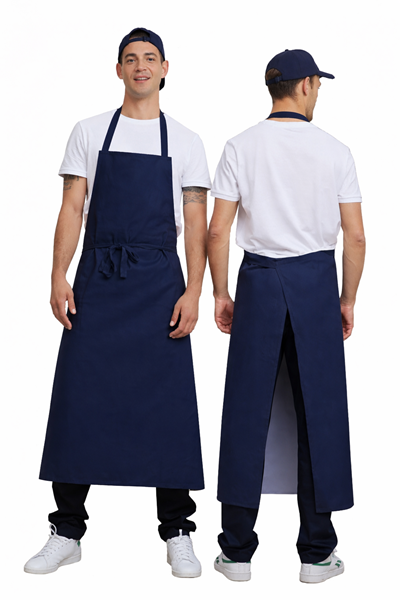 Ρουχα Εργασιας, φορμες εργασιας, στολες  της Ποδιά big size από βαριά καπαρντίνα καμβάς (ΚΩΔ: 04455)