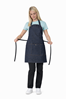 Ρουχα Εργασιας, φορμες εργασιας, στολες  της Τζιν ποδιά στήθους MOELLE (ΚΩΔ: 50-332-2)