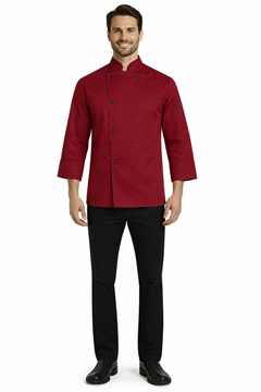 Ρουχα Εργασιας, φορμες εργασιας, στολες  της Σακάκι με τρούκ Μπορντώ(ΚΩΔ: 50-321-2Β)