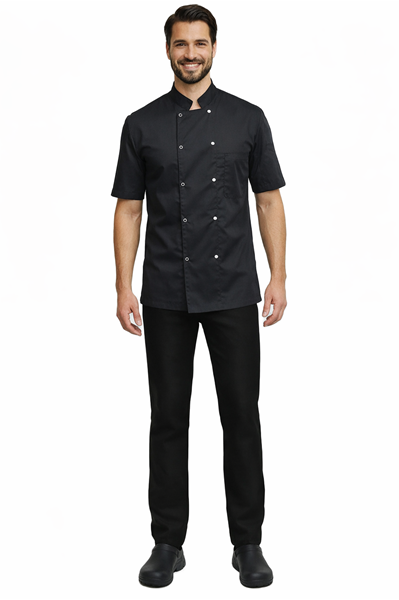 Ρουχα Εργασιας, φορμες εργασιας, στολες  της Σακάκι με κοντό μανίκι και κόπιτσες (ΚΩΔ: 1S1137B) 