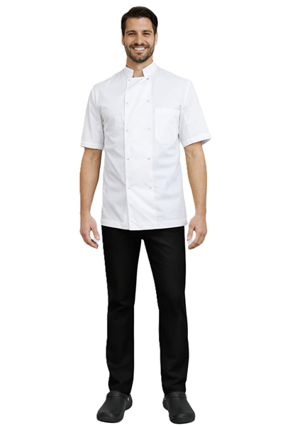 Ρουχα Εργασιας, φορμες εργασιας, στολες  της Σακάκι με κοντό μανίκι και κόπιτσες (ΚΩΔ: 1S1137W)