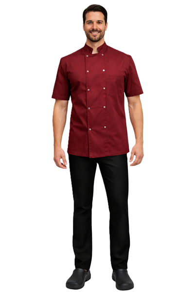 Ρουχα Εργασιας, φορμες εργασιας, στολες  της Σακάκι με κοντό μανίκι και κόπιτσες (ΚΩΔ: 1S1137A)