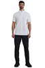 Ρουχα Εργασιας, φορμες εργασιας, στολες  της  Ανδρικό t-shirt με κουμπί 155γρ (ΚΩΔ: PR646 WHITE)