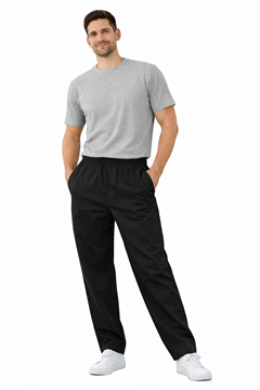 Ρουχα Εργασιας, φορμες εργασιας, στολες  της Παντελόνι με λάστιχο και τρείς τσέπες (ΚΩΔ: MEX019)