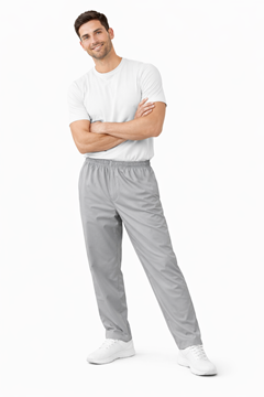 Ρουχα Εργασιας, φορμες εργασιας, στολες  της Παντελόνι με λάστιχο και τρείς τσέπες (ΚΩΔ: MEX019G)