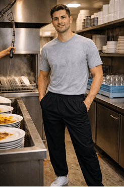 Ρουχα Εργασιας, φορμες εργασιας, στολες  της Παντελόνι μάγειρα/Σεφ