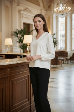 Ρουχα Εργασιας, φορμες εργασιας, στολες  της Ρούχα ρεσεψιονίστ