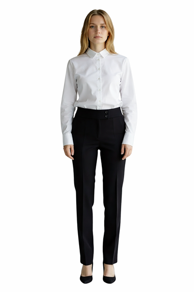 Ρουχα Εργασιας, φορμες εργασιας, στολες  της Γυναικείο ίσιο παντελόνι (ΚΩΔ: PR536)