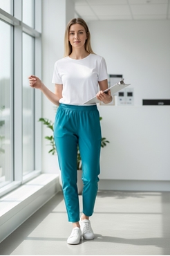 Ρουχα Εργασιας, φορμες εργασιας, στολες  της Παντελόνια με λάστιχο