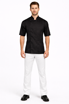 Ρουχα Εργασιας, φορμες εργασιας, στολες  της Σακάκι Chef κοντομάνικο (ΚΩΔ: F00098)