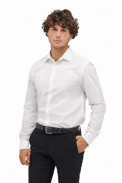 Ρουχα Εργασιας, φορμες εργασιας, στολες  της  Ανδρικό μακρυμάνικο πουκάμισο από ποπλίνα 110 γρ (ΚΩΔ: 04770)