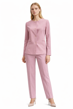 Ρουχα Εργασιας, φορμες εργασιας, στολες  της Γυναικείο σακάκι με λαιμόκοψη , ΚΩΔ:PRC-01